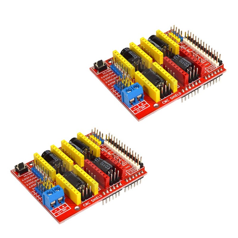 Ximimark 2Pcs V3 Engraver 3D Printer CNC Expansion Shield Board A4988 Driver Board for Arduino - Image 1